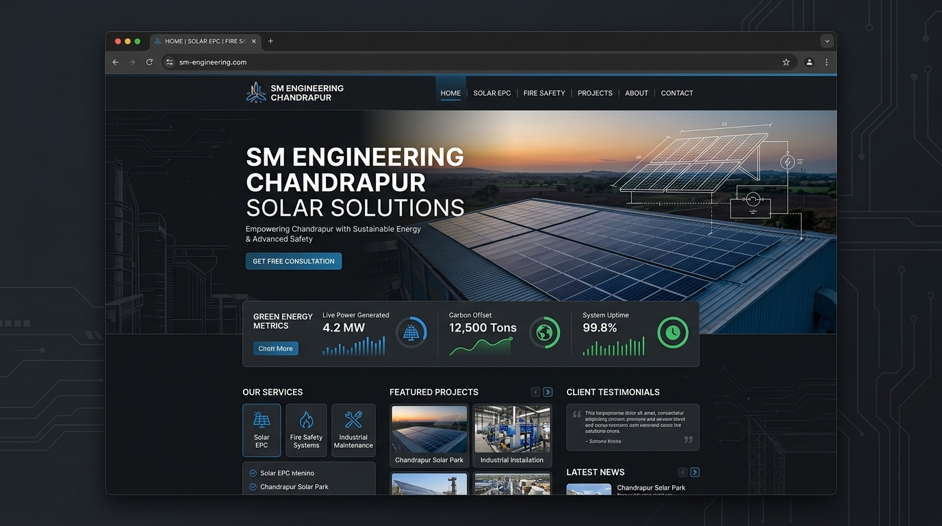 SM Engineering Chandrapur Corporate Platform